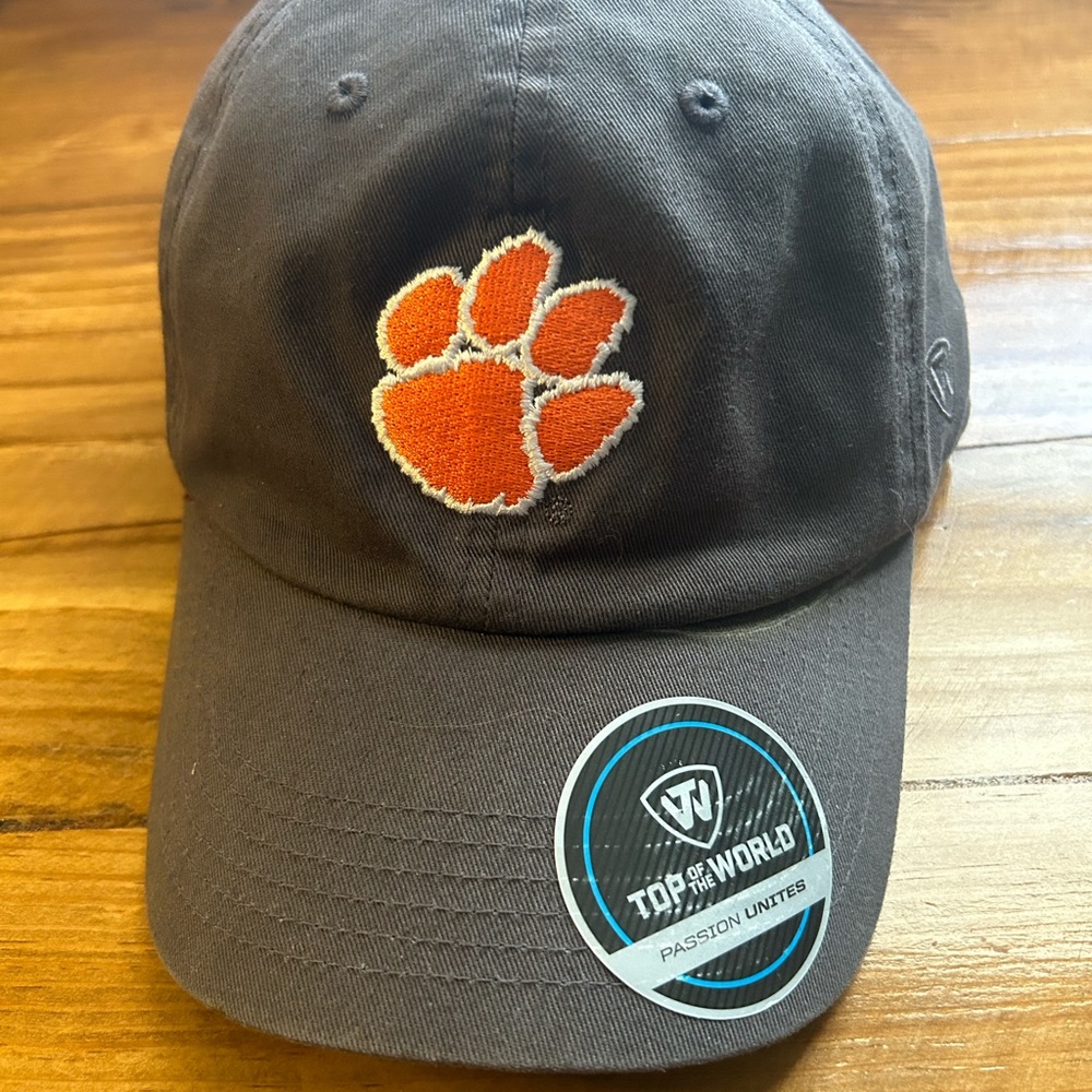 TOP OF THE WORLD Clemson Tigers baseball cap hat adjustable unisex